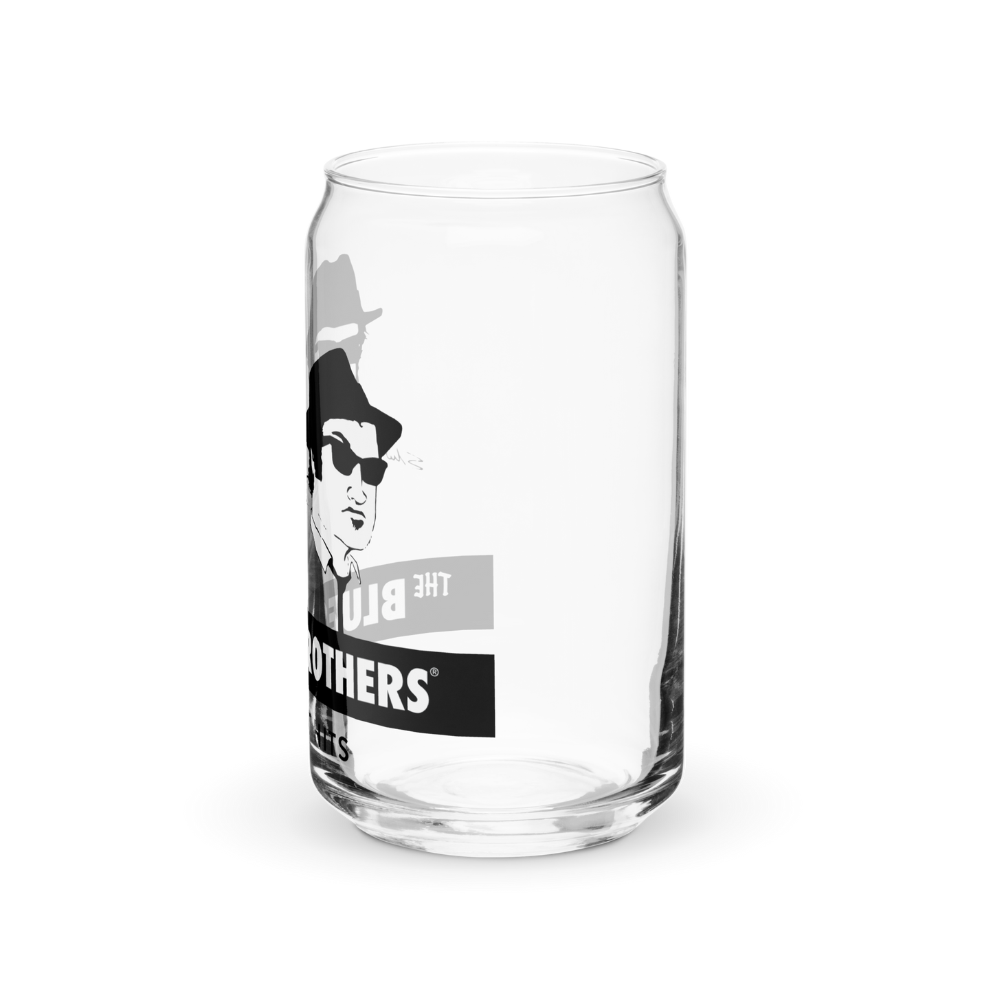 Blues Brothers - Can-shaped glass