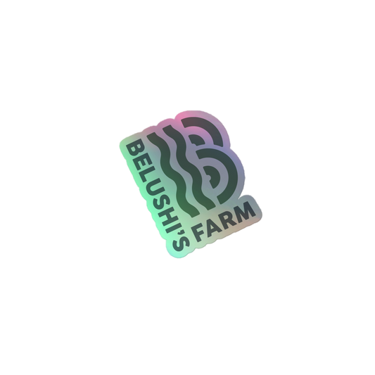 Belushis Farm - Holographic Stickers