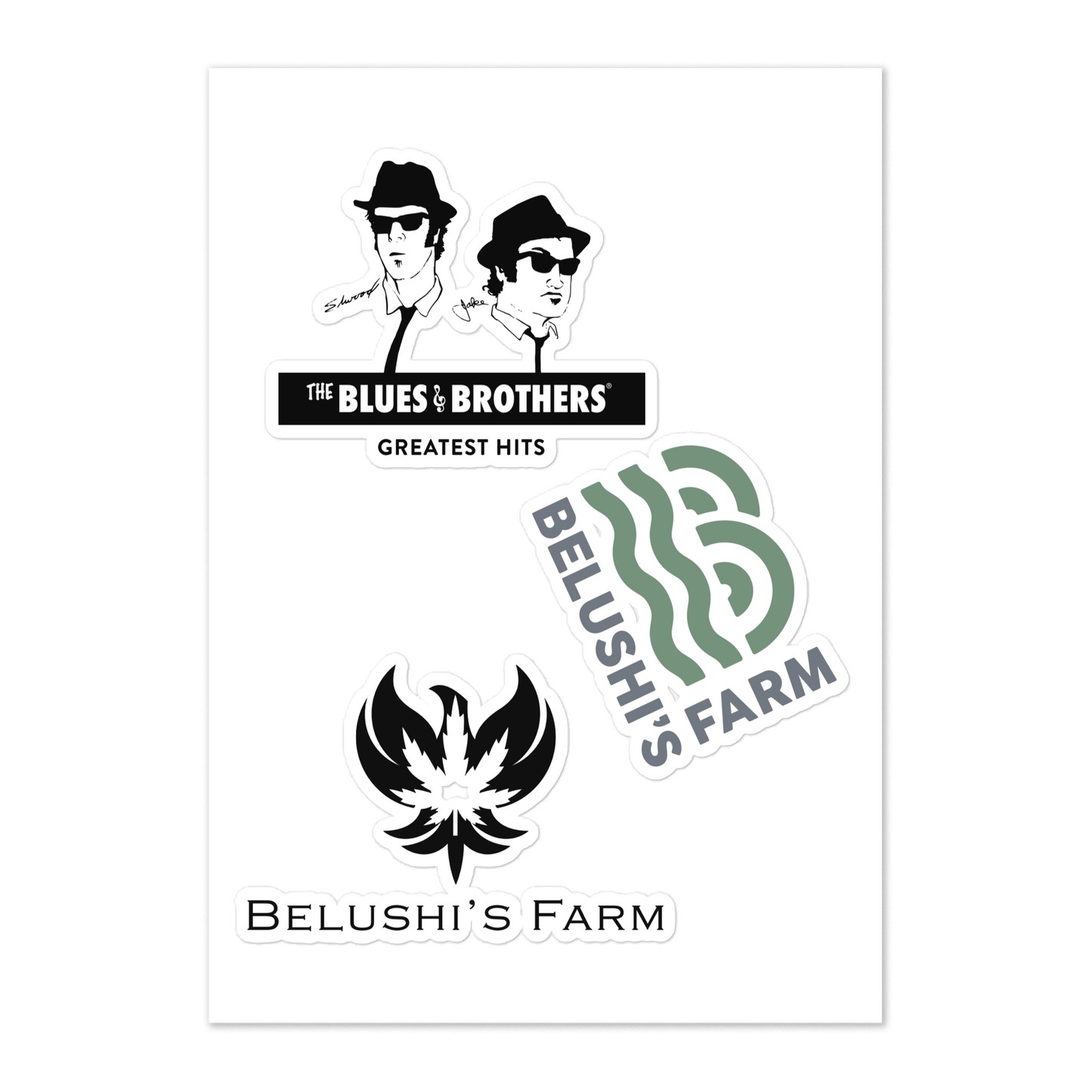 Belushis Farm - Sticker Sheet